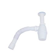 Сифон бутылочный ОРИО А-40029 с литым выпуском и трубой