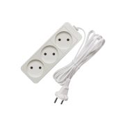 Удлинитель УБ-03 ШВВП 2х0,75 (6А) 3 гнезда 5 м