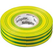 Изолента Navigator NIT-B15-20/YG желто-зеленая  71 108