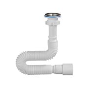 A-3016 ОРИО Гофросифон для умывальника с выпуском 1 1/4 40х50 длина 650 мм