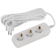 Удлинитель ЭРА 3 гнезда 5 м c заземл. 3х1,0 Greenline