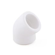 Угол 45* 32 PPR белый RTP