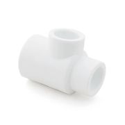 Тройник 25*20*25 PP-R белый RTP