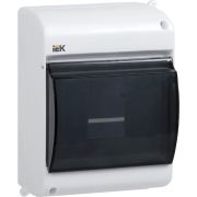 Бокс IEK прозр. крышка КМПн 2/4 для 4 авт.выкл.наружн.уст. 146x104x83