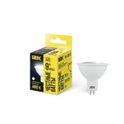 Лампа IEK LED MR16 9Вт 4000К 230В GU5.3