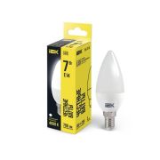 Лампа 7Вт C35 свеча 4000K E14 230В IEK