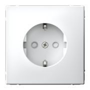 Розетка ArtGallery 16А с заземл. защ. шторки механизм бел. SE GAL000145