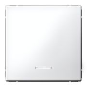 Выключатель кнопочный 1-кл. ArtGallery 10А с подсветкой механизм бел. SE GAL000116