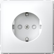 Розетка ArtGallery 16А с заземл. со шторками быстрозажим. клем. механизм бел. SE GAL000145S¶