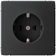 Розетка ArtGallery 16А с заземл. быстрозажим. клем. механизм карбон SE GAL001043S