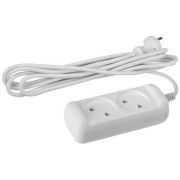 Удлинитель ЭРА 2 гнезда 1,5 м без заземл. 2х1