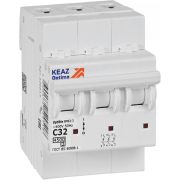 Выключатель автоматический модульный 3п C 32А OptiDin BM63-3C32-4.5-УХЛ3 КЭАЗ 326815