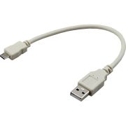 Шнур micro USB 0,2 м REXANTA