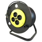 Удлинитель на катушке 50 м ПВС 2х0,75 4 гнезда JETT