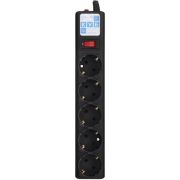 Сетевой фильтр 5 гнезд 0,5 м 10А КУБ