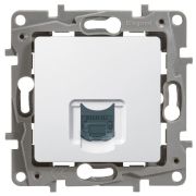 Механизм розетки информ.1-м Etika RJ45 CAT5UTP бел. Leg.