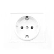 Розетка 1-м с заземл. бел. TANGO СП 16А 250В