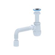 A0110 Сифон 1 1/2х40 АНИ Грот, с гибкой трубой 40х50