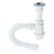 С1015 Сифон 1 1/4х40 АНИ (с гибкой трубой 40х50)