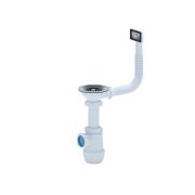 A0145S Сифон 3 1/2х40 АНИ Грот (с гибким переливом)