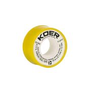 Фум лента (газовая желтая) 20 м KOER