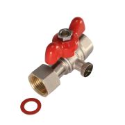 Кран шаровый бабочка 1/2