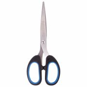 ножницы BRAUBERG 160мм черно-синие